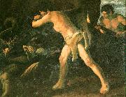 Francisco de Zurbaran hercules fighting the hydra of lerna France oil painting artist